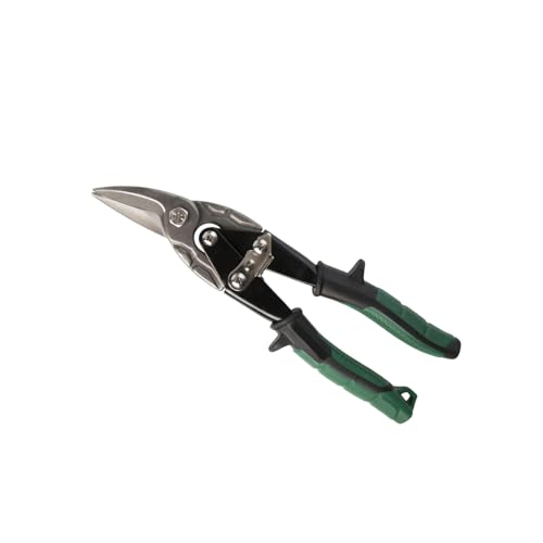 Tijera cortachapa 250 mm, corte preciso, diseño ergonómico, ideal para trabajos de metal y manualidades.