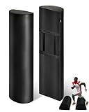 Wibeelee 2 PCS Football Step Over Dummy PU Football Tackling Dummy Waterproof Football Training Equipment with...