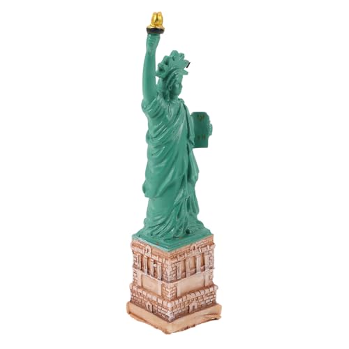 Abaodam Figurine Statue Liberté en Résine Synthétique Délicate, Résistante et Réutilisable, Décoration Intérieure pour Bureau ou Restaurant