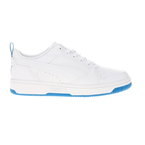 PUMA Mens Rebound V6 Low Bgca Embroidery Lace Up Sneakers Shoes Casual - White - Size 8.5 M