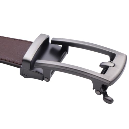 Image of Labnoft Men's PU Leather Auto-lock Belt