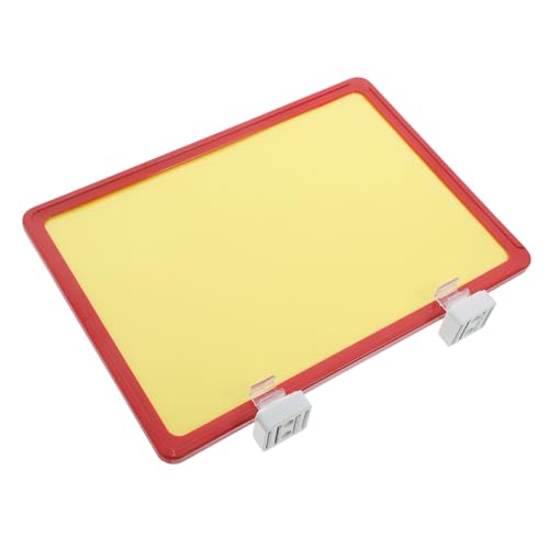 BUGUUYO Magnetic Label Signs With Frame For Warehouse Shelves Writable And Reusable Magnetic Price Tags For Efficient Storage Organization And Easy Metal Surface Attachment