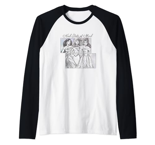 T-shirt Disney Princess Jasmine Belle Ariel célébrant la bienveillance au quotidien