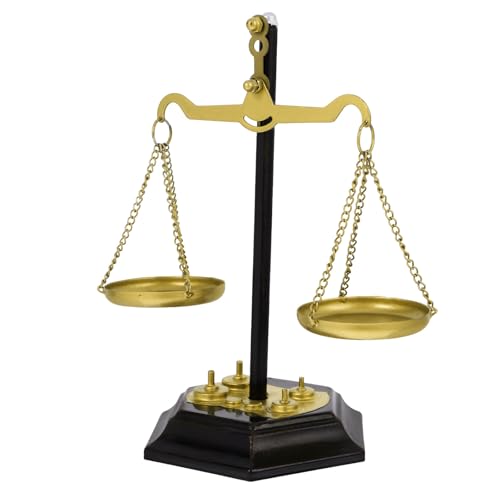 Balance métallique décorative moderne : brisez la monotonie de vos étagères vides