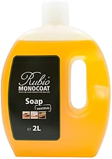 Rubio Monocoat Wood Floor Cleaner - Universal Soap - Ecological Wood Soap for Wooden Surfaces, Wooden Floor Cleaner Liquid for Oiled Surfaces - 2 l