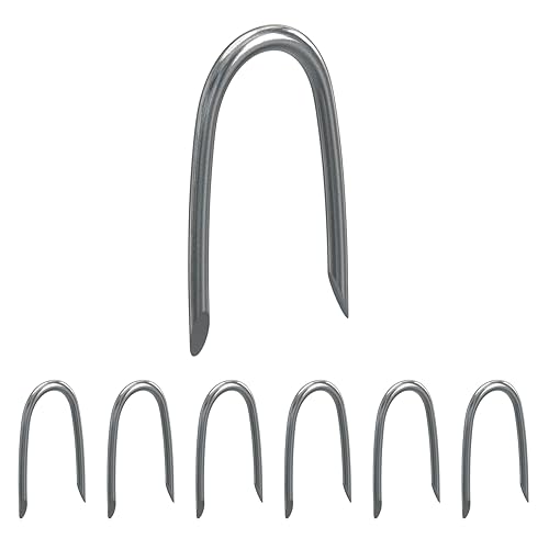 NIMA PARTS Stahlkrampen 300 Stück Zaun-Heftklammern