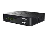 Full HD DVB-S2 Sat-Receiver mit LED Display, geeignet für alle frei empfangbaren Programme
