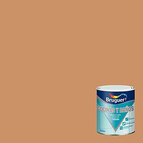 ESMALTE AZULEJOS BRUGUER OCRE TOSTADO 750 ML
