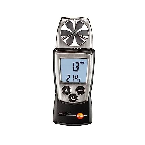 Testo Model 410-1 Analizadores de anemómetro