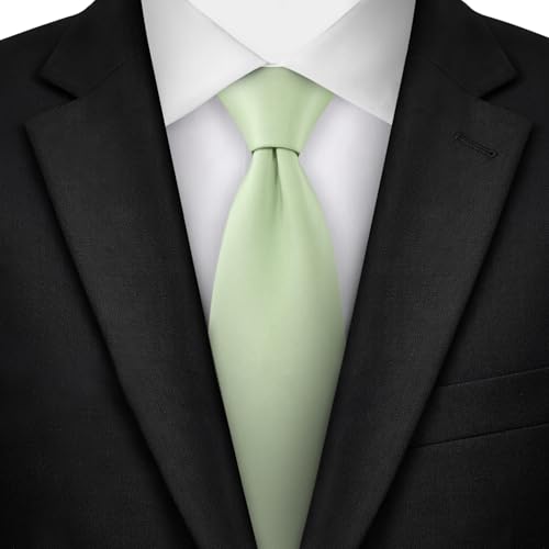 Image of Jacob Alexander Men's Extra Long Solid Color Tie