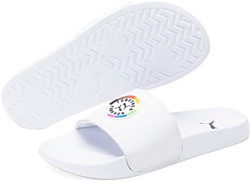 PUMA Mens Pride Leadcat 2.0 Slide Casual Sandals Casual - White2