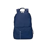 Sac à dos pliable, en nylon produit à partir de plastique recyclé