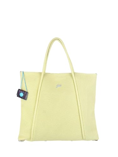Sac Plat Taormina Stella CANARINO en cuir italien premium
