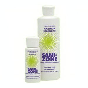 QD1008OD - Sani-Zone Ostomy Appliance Deodorant 8 oz. Bottle