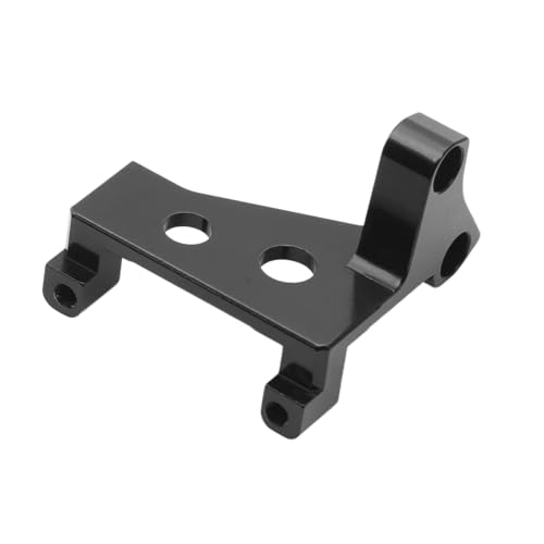 RC Car Accessories for Traxxas for Trx4 for Trx6 1/10 Metal Center Gear Box Diff Lock Servo Mount RC Crawler Car Upgrade Parts Accessories(Black)