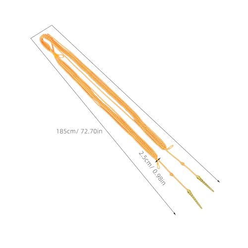 Cordón de aiguillette dorada para accesorios de uniforme formal y charreteras 3