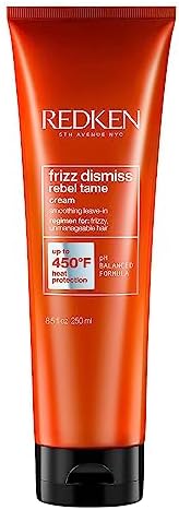 Redken | Trattamento professionale Leave-in Frizz Dismiss Rebel Tame, Con proprietà disciplinanti e effetto anti-crespo, 250 ml