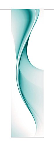 Preisvergleich Produktbild Home Fashion Schiebevorhang, Türkis