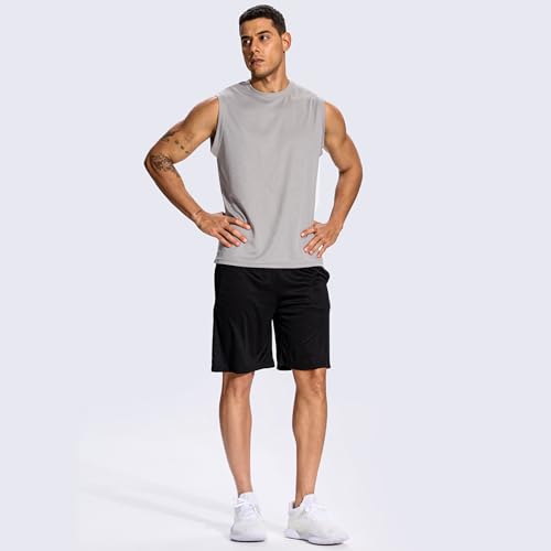 3 Or 5er Pack Sport Tank Top Herren äRmellos Shirt Fitness Achselshirt Schnelltrocknend Muskelshirt Atmungsaktiv Laufshirt Tanktop Gym Funktionsshirt Sleeveless Sportshirt Westen Multipack L