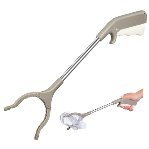 NAMOARLY Garbage Cramp Iron Sanitory Clamp 1pc Trash Clamp 40cm Rubbish Pick up Clip Strong Abs Easy Operation