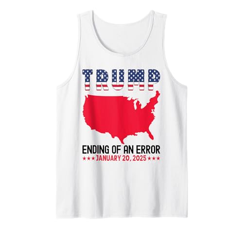 Fin de un error Día de inauguración de Trump Camiseta sin Mangas
