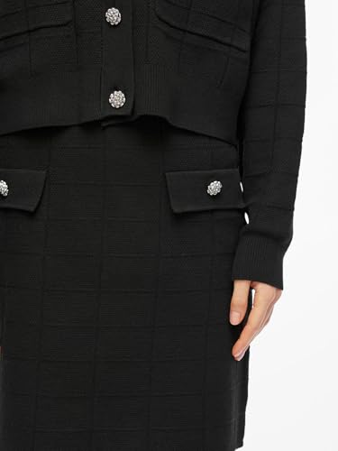 VILA mini-jupe en maille fine avec finitions soignées et texture douce - 6