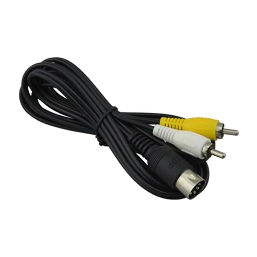 Câble Genesis 1 pour SEGA Mega Drive 1 avec cordon RCA durable