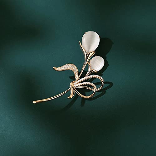 Broche femme exquise le cadeau idéal avec son design raffiné et son épingle d'hiver