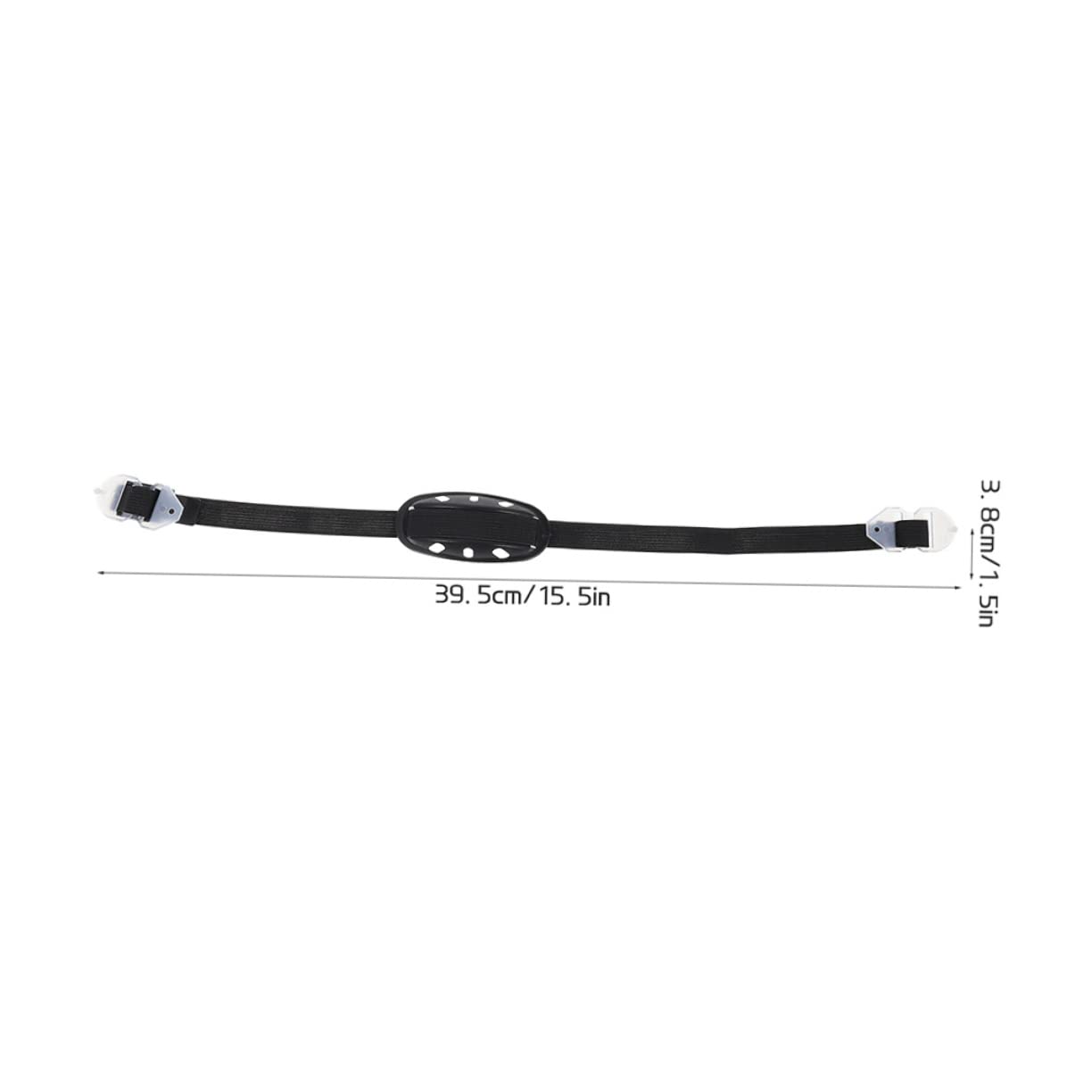 Toddmomy Correa para La Barbilla del Casco Chin Strap Correa De La Barbilla del Casco Accesorio Sudor Correa De La Barbilla De Fútbol Correas De Casco El Plastico Black