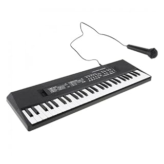 Électronique clavier Piano Clavier Électronique 54 Touches, Piano, Musique Numérique, Avec Microphone, Éclairage Musical - Les Beatles, Paul McCartney, John Lennon, RIngo Starr, George Harrison