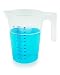 Produktbild LICARGO® Messbecher 500ml - spülmaschinenfest, hitzebeständig und BPA frei - in Deutschland hergestellt - Kunststoff Messbecher 0,5L, großer Messbecher Küche, Haushalt, Werkstatt & Labor