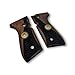 Zib Grips for Beretta 92 Series Wood Grips – Fits 92, 92F, 92FS, 92A1, 92FS INOX, 92G, 92D, 96, 96D, 96A1, M9, M9A1, Brigadier, Centurion, Elite, Elite II – Easy Install – Not for Girsan Regard