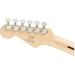 Fender Squier by Fender Bullet Stratocaster Touche en laurier Turquoise tropical - Les Beatles, Paul McCartney, John Lennon, RIngo Starr, George Harrison Fender Squier by Fender Bullet Stratocaster Touche en laurier Turquoise tropical – Image 5