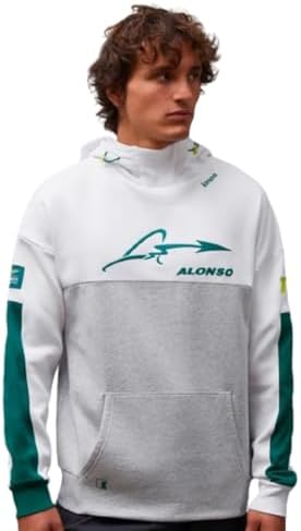Kimoa - ASTON MARTIN F1 Fernando Alonso 2024 Sweatshirt - Men's H...