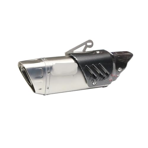 バイクマフラー に適合する忍者 400 R3 R6用 CBR600RR CBR1000RR NC750X 51mm オートバイ用排気管 ユニバーサルマフラー エスケープ モト エキゾーストパイプ(GDGM-TS)