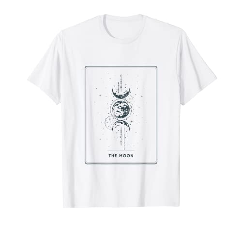 La carta dei tarocchi della luna - stregoneria occulto pagano mistico Maglietta