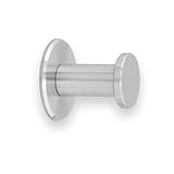 INSTALACIÓN DUAL: Evi ha diseñado esta percha de baño con doble sistema de instalación, elija el que prefiera según la ubicación y el material de la superficie. Instale con adhesivo 3M de máxima calidad o opte por instalar el colgador utilizando el tornillo incluido. El adhesivo NO es apto para paredes rugosas o con pinturas especiales. Para una correcta instalación adhesiva, limpie la pared antes de instalar, active el adhesivo con calor, presione al instalar y espere 24h.