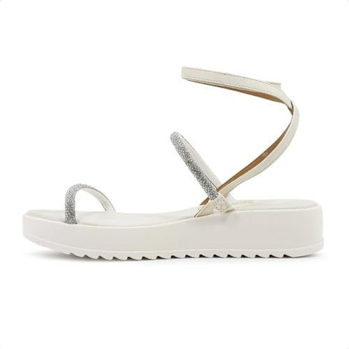 Sandalia Vizzano 6492.305 Brilho Papete Flatform Salto Baixo Feminino