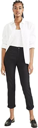 Dockers Damen Weekend Chino Slim Pants, Beautiful Black, 27W EU
