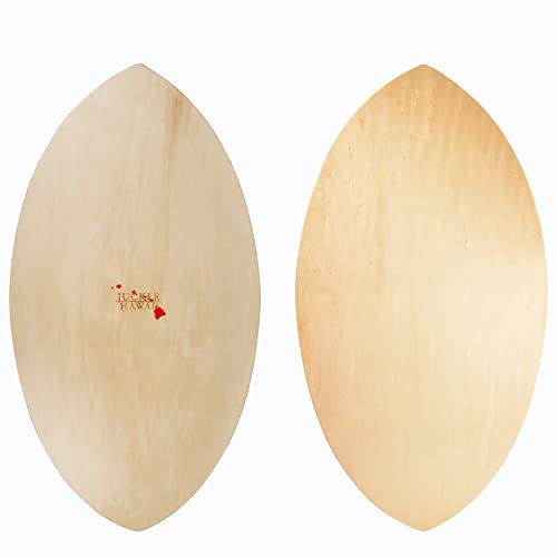 JUCKER HAWAII Skimboard Ohana | Ideal para mar, lago o río | Skim Board Tabla de surf Tabla de surf de olas de madera