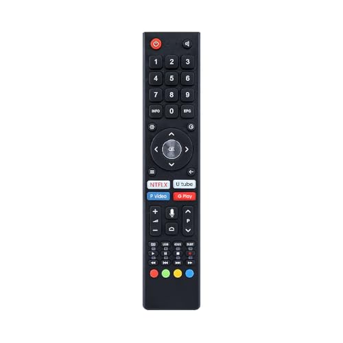 Image of marman Compatible with BPL TV Remote Control Model 43F-A4300 Suitable for Smart 4k HD LED QLED Android televisions with Bluetooth Voice Command and Google Assistant - Pairing Must