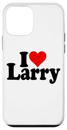 I LOVE HEART LARRY LAWRENCE NAMEE ON A TEE �X�}�z�P�[�X iPhone 12 mini �p