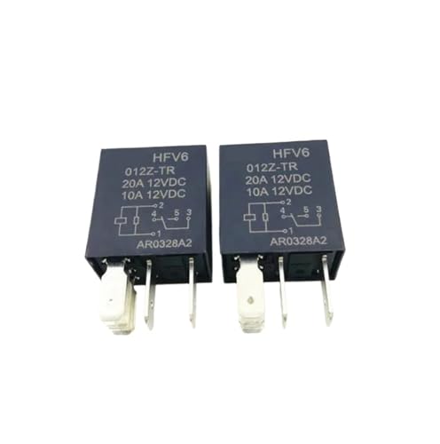 Relais 12 V HFV6 012Z-TR automobile miniature à 5 broches pour circuit imprimé