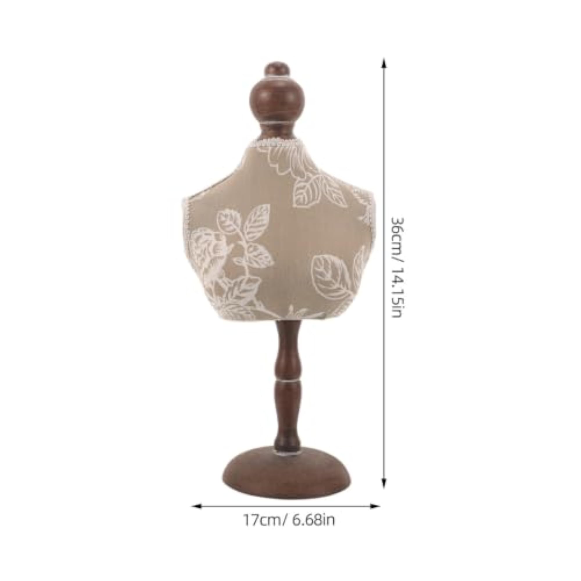 Mannequin Jewelry Display Stand for Necklaces