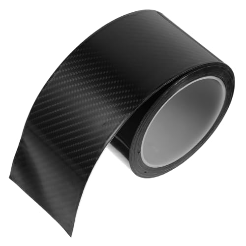 Protector umbral puerta coche evita arañazos de zapatos tira adhesiva negra de 5m