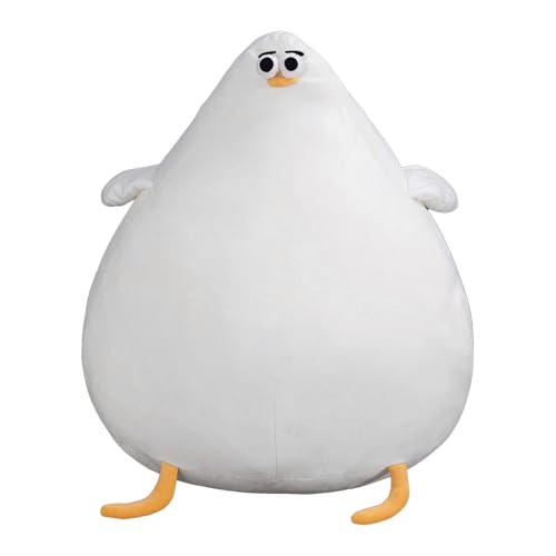 Animal de peluche de pájaro – dibujos animados, ojos grandes, criatura de figuras abultadas, peluche, muñeca mullida, criatura, amigo, | Machos jóvenes, hembras, adolescentes, descendientes, k