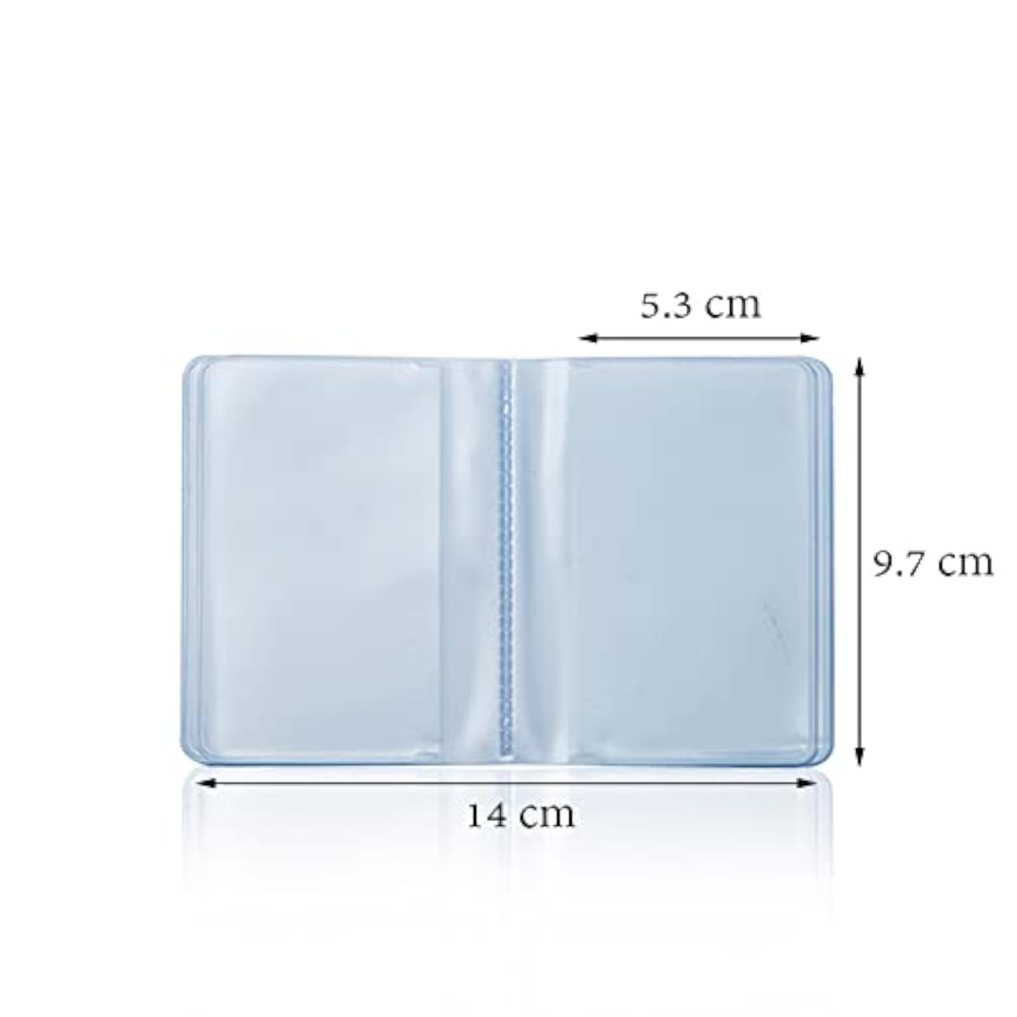 Plastic Wallet Insert Credit Card Holder, 10 Page