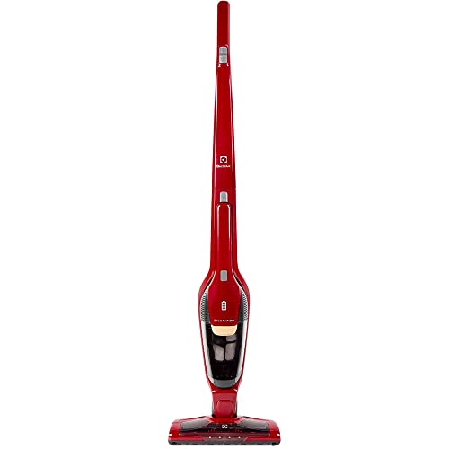 Aspirador de Pó Vertical Electrolux Ergorapido 2 em 1 Vermelho Luz LED (ERG23N) - até 30 min Filtro