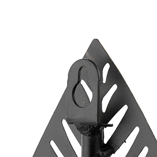 Aimto Wall Sconce Candle Holder Metal Hanging Wall Decorations For Home,Living Room, Bathroom, Dining Room, Set Of 2（Black Gold #TOP4