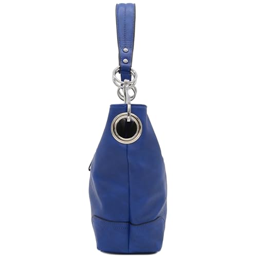 Image of Hobo Shoulder Bag with Big Snap Hook Hardware